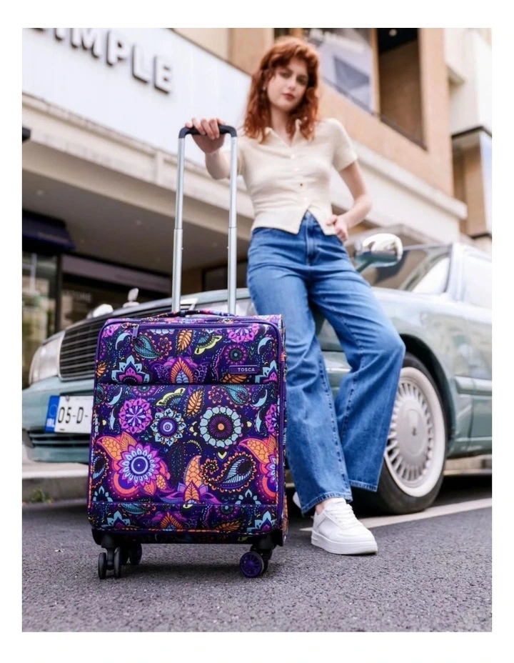 So Lite 54cm Small Soft Carry On - Paisley image 5