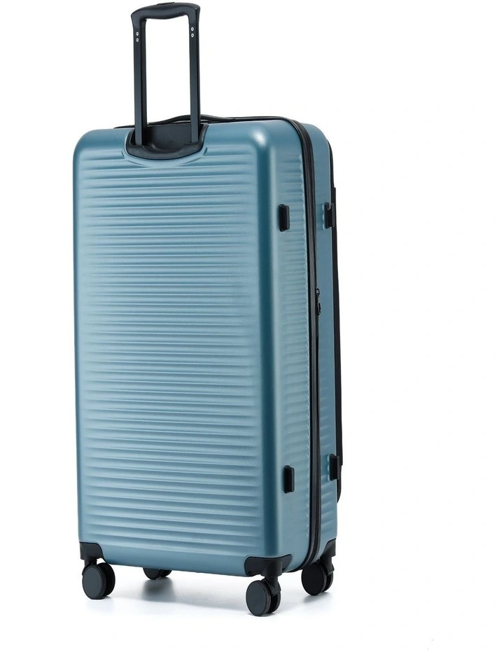 Tosca Zen 77cm Large Front Opening Hard Suitcase in Slate | MYER