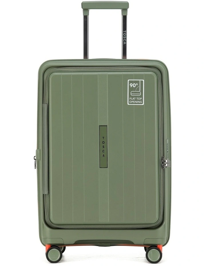 Cruiser 67cm Medium Front Opening Hard Suitcase - Khaki image 3