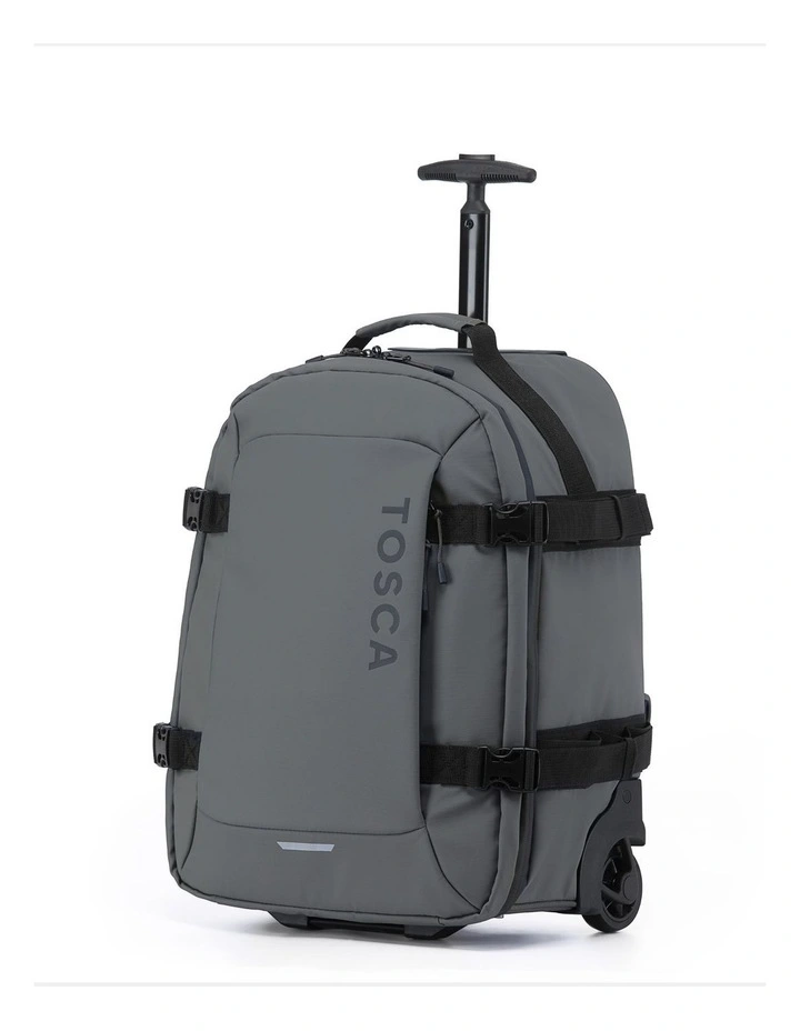 Delta 51cm Deluxe Onboard Trolley Backpack - Khaki image 1