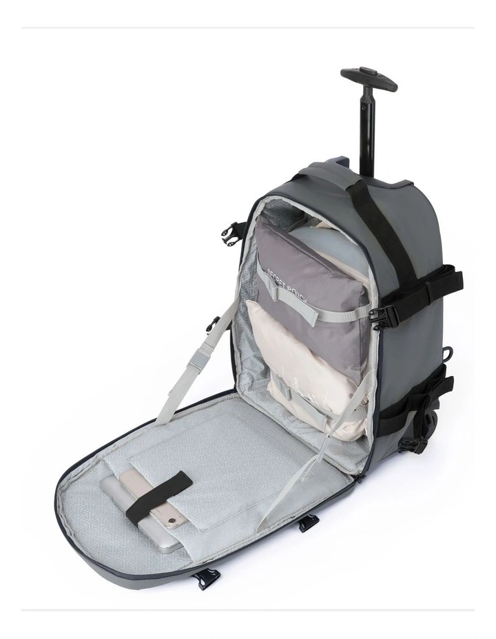 Delta 51cm Deluxe Onboard Trolley Backpack - Khaki image 3