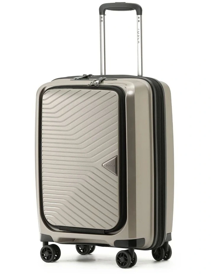 Space-X 55cm Small Hard Laptop Carry On - Champagne image 1