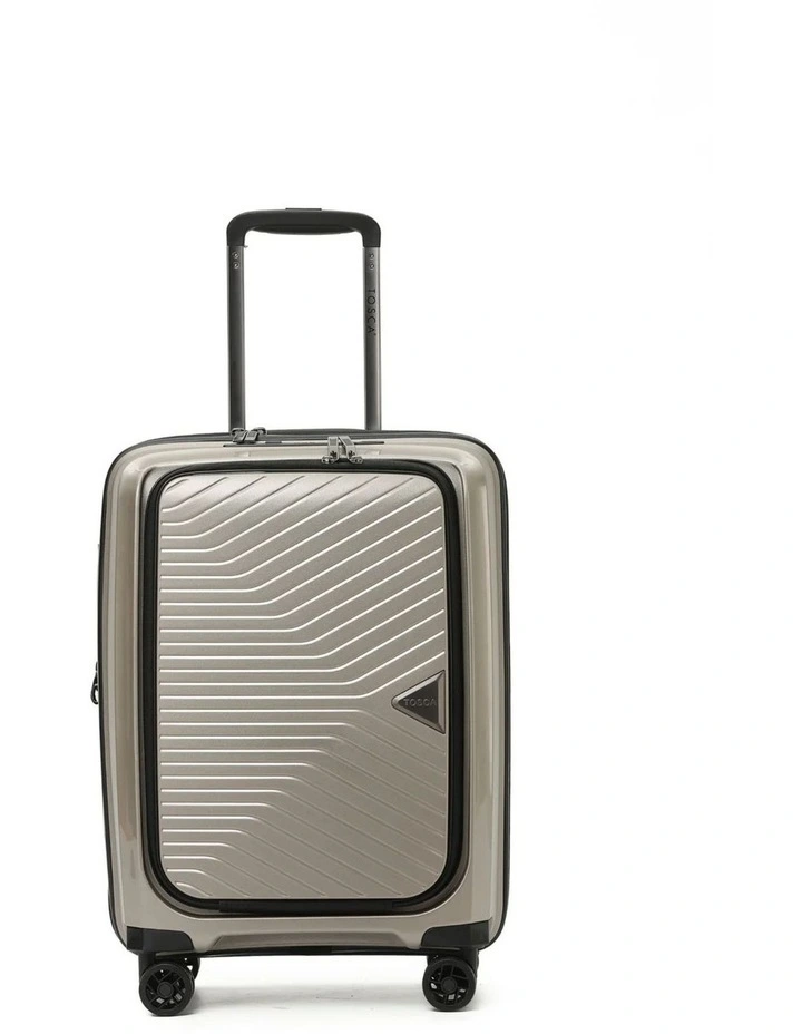 Space-X 55cm Small Hard Laptop Carry On - Champagne image 6