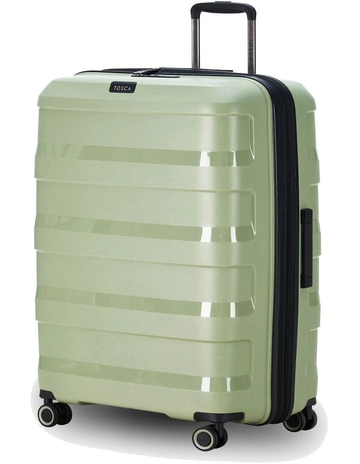 Comet 81cm X-Large Hard Suitcase in Sage Green image 1