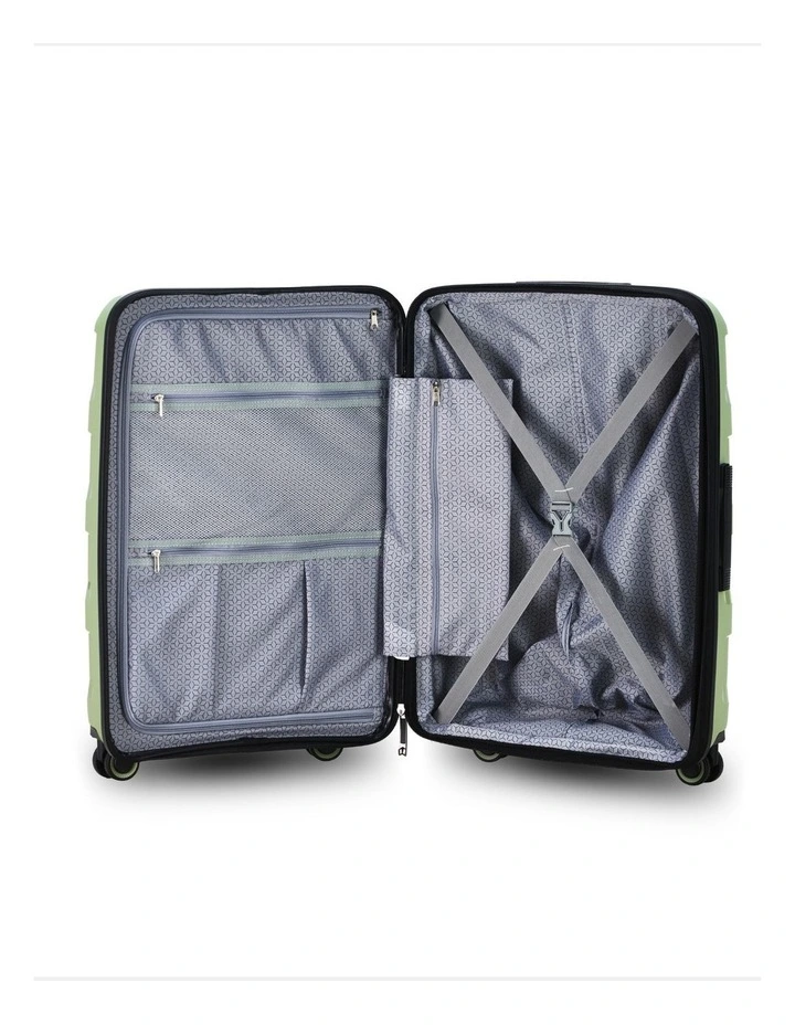 Comet 81cm X-Large Hard Suitcase in Sage Green image 2