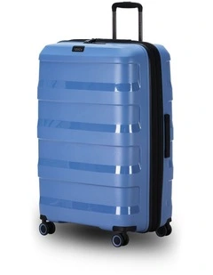 Comet 78cm Large Hard Suitcase in Infinity Blue