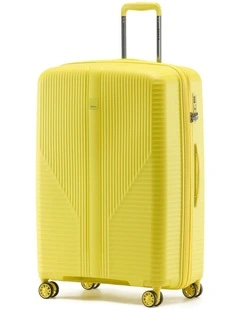 F-Lite 77cm Large Hard Suitcase - Yellow