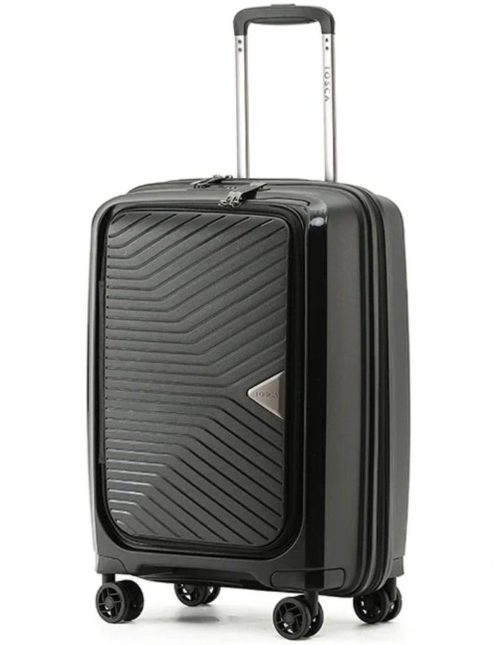 Space-X Dual Opening Hard Suitcase 3 Piece Set - Black image 5