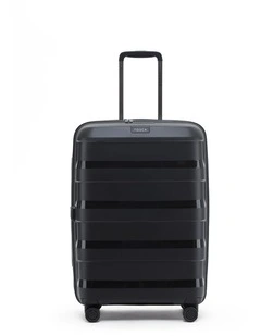 Comet 67cm Medium Hard Suitcase - Black