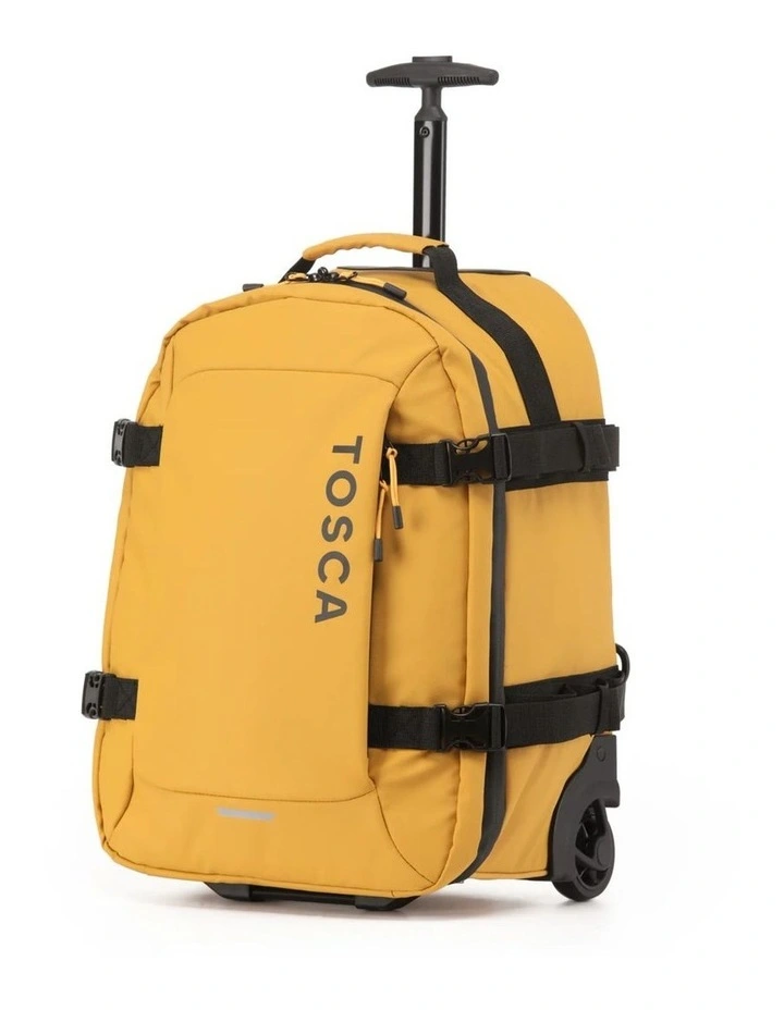 Delta 51cm Deluxe Onboard Trolley Backpack - Yellow image 1