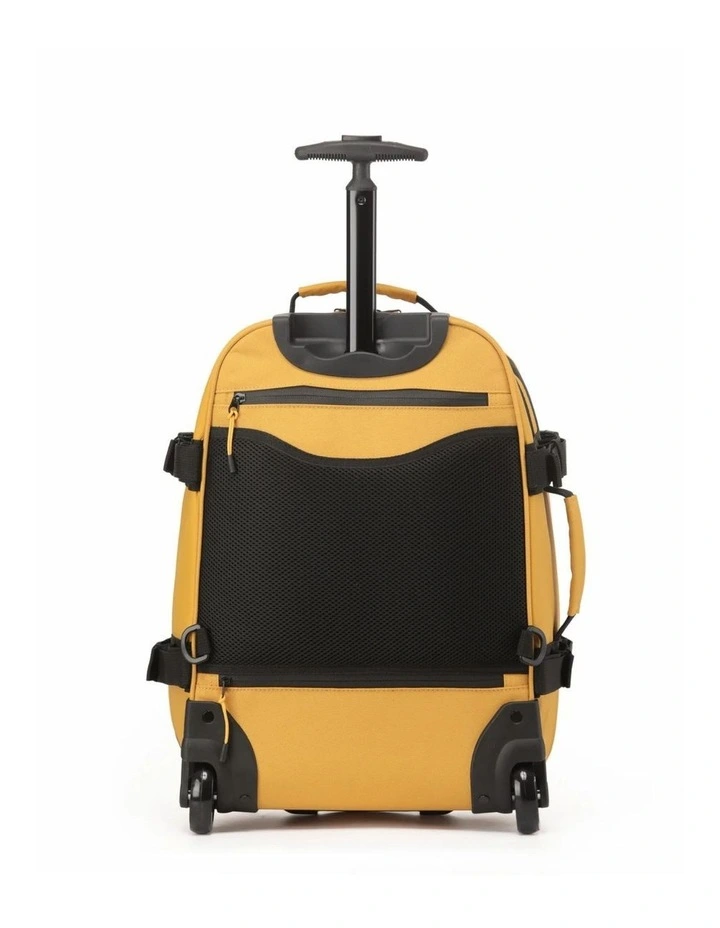 Delta 51cm Deluxe Onboard Trolley Backpack - Yellow image 3
