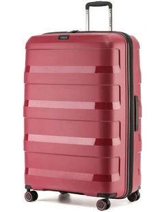 Comet 81cm X-Large Hard Trolley Case in Rumba Red