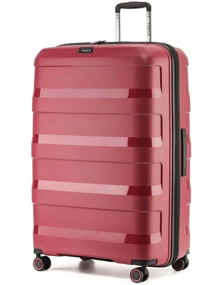 Comet 81cm X-Large Hard Trolley Case in Rumba Red image 1