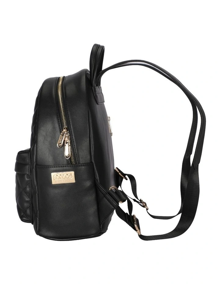 Disney Fashion PU Mickey Backpack - Black image 2