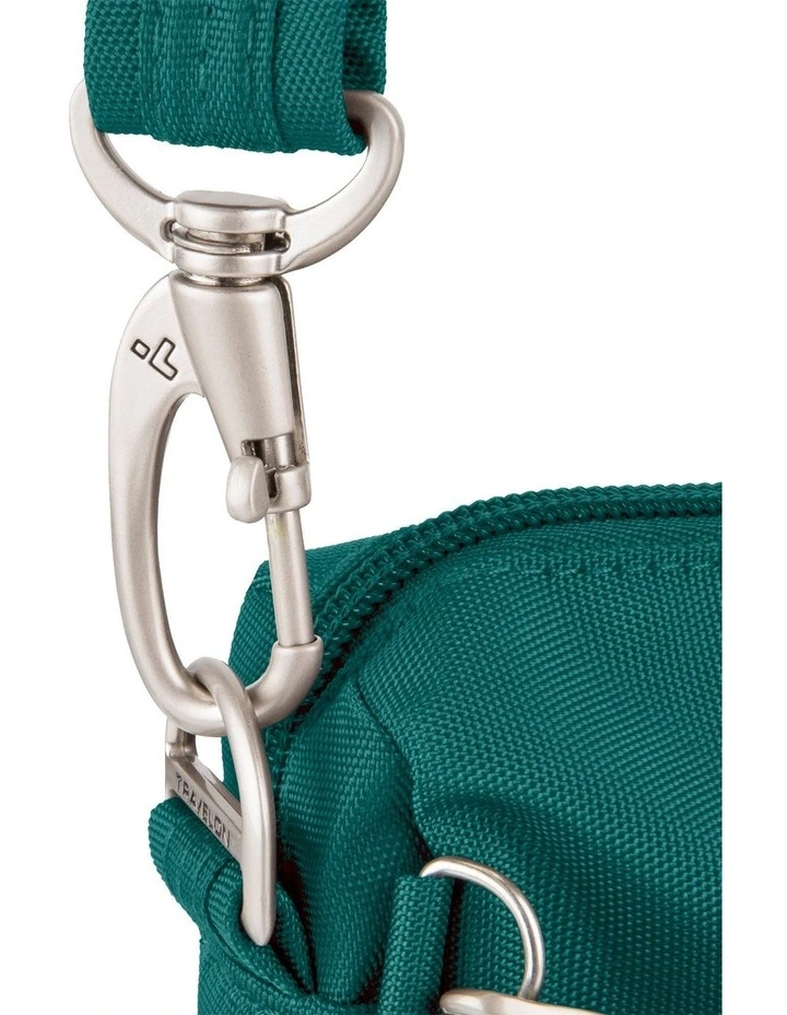 Classic Anti-Theft Small East/West Crossbody Bag in Spruce image 5