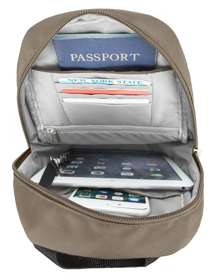 Classic Anti-Theft Sling Bag in Nutmeg image 4