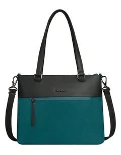 Addison Anti-Theft Tablet Tote in Evergreen