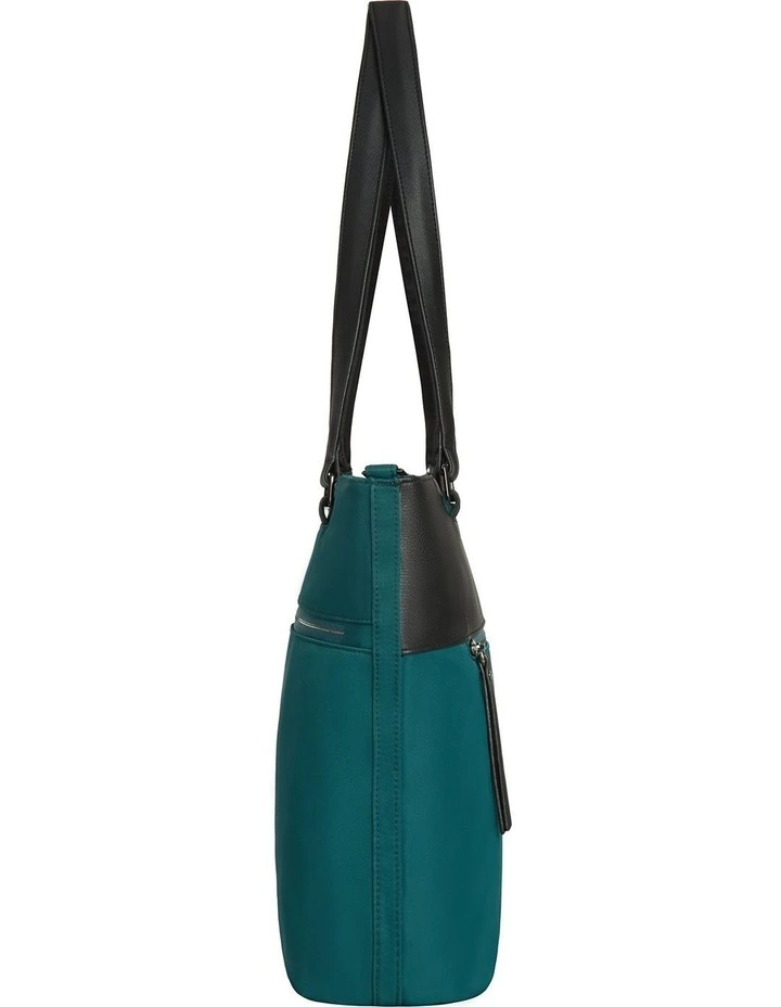 Addison Anti-Theft Tablet Tote in Evergreen image 3
