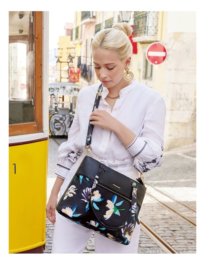 Addison Anti-Theft Tablet Tote in Evergreen image 6