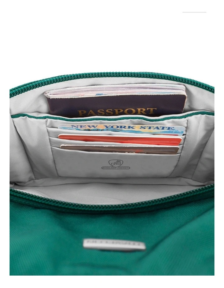 Classic Anti-Theft Essential Messenger Bag in Spruce image 4