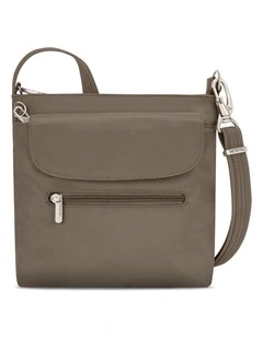 Classic Anti-Theft Mini Shoulder Bag in Nutmeg