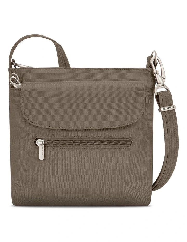 Classic Anti-Theft Mini Shoulder Bag in Nutmeg image 1