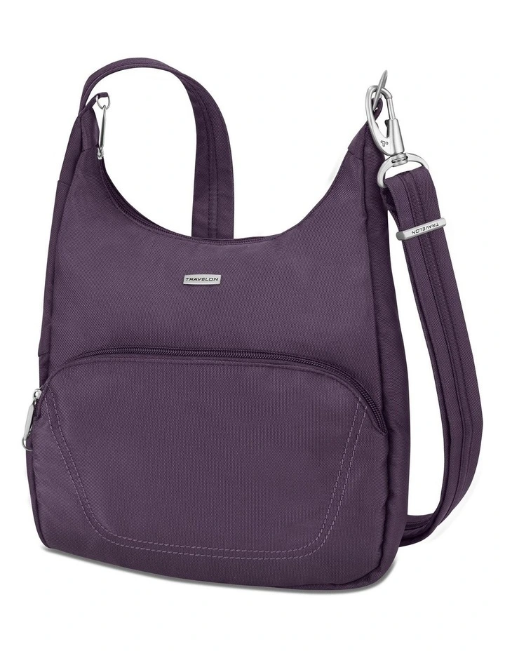 Classic Anti-Theft Essential Messenger Bag in Purple image 1