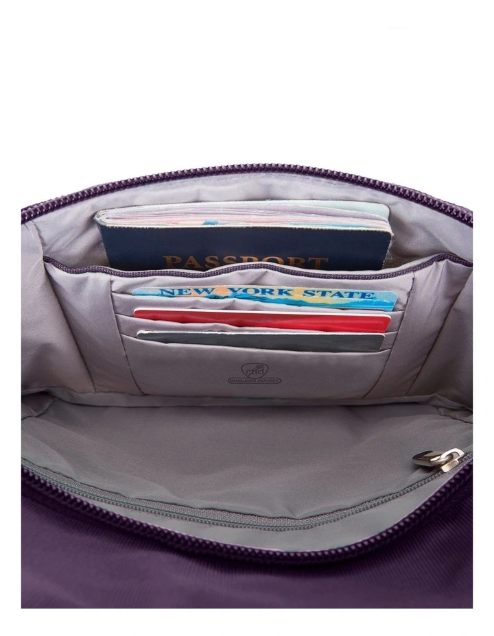 Classic Anti-Theft Essential Messenger Bag in Purple image 4