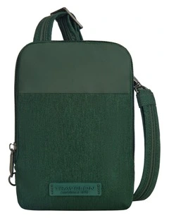 Metro Anti-Theft Stadium Mini Crossbody Bag in Forest Heather
