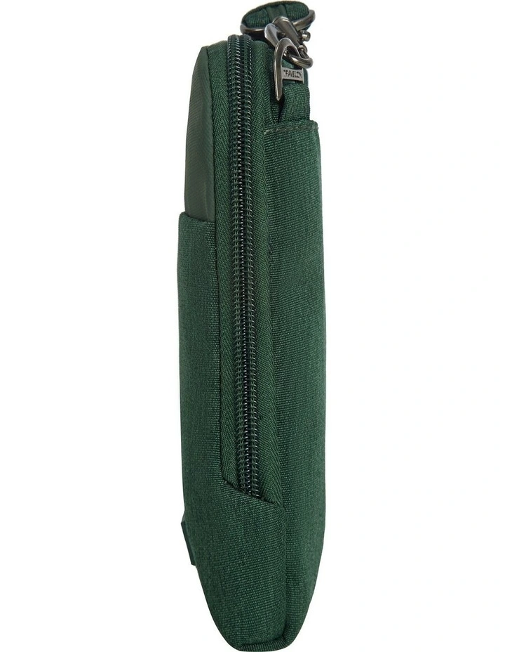 Metro Anti-Theft Stadium Mini Crossbody Bag in Forest Heather image 3