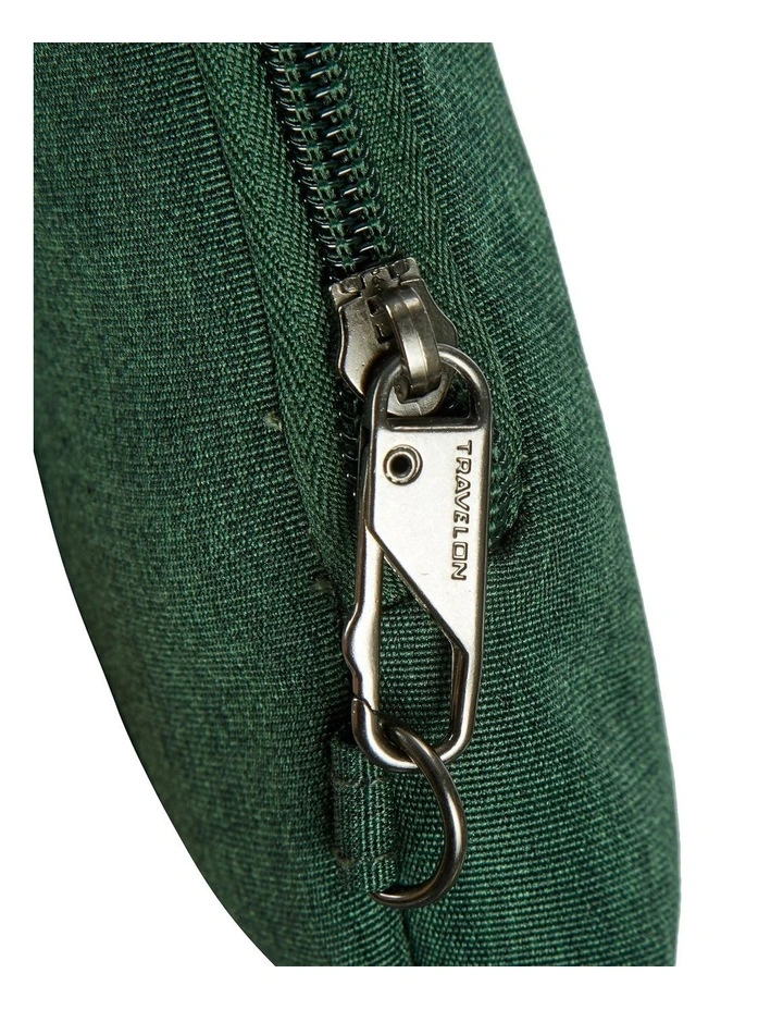 Metro Anti-Theft Stadium Mini Crossbody Bag in Forest Heather image 5