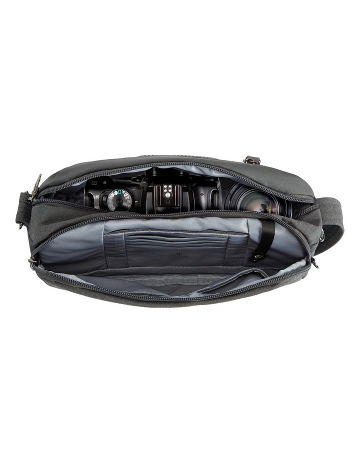 Metro Anti-Theft Dome Crossbody Bag in Gray Heather image 4