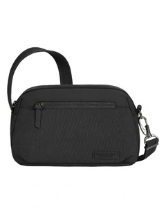 Metro Anti-Theft Dome Crossbody Bag in Black