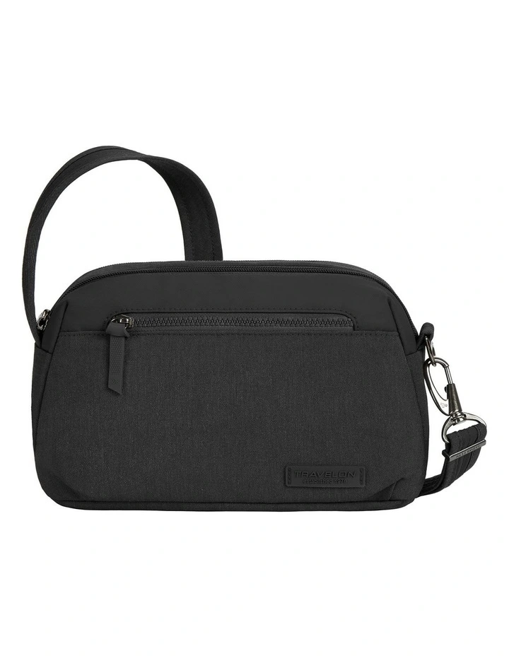 Metro Anti-Theft Dome Crossbody Bag in Black image 1
