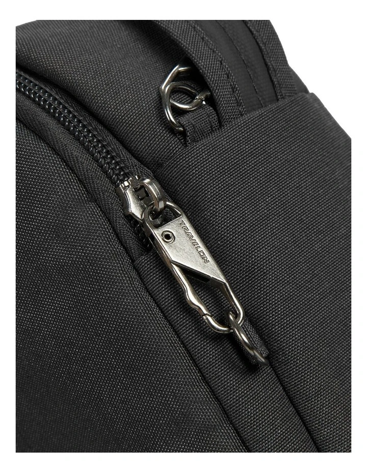 Metro Anti-Theft Dome Crossbody Bag in Black image 5