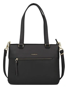 Addison Anti-Theft Tablet Tote in Black