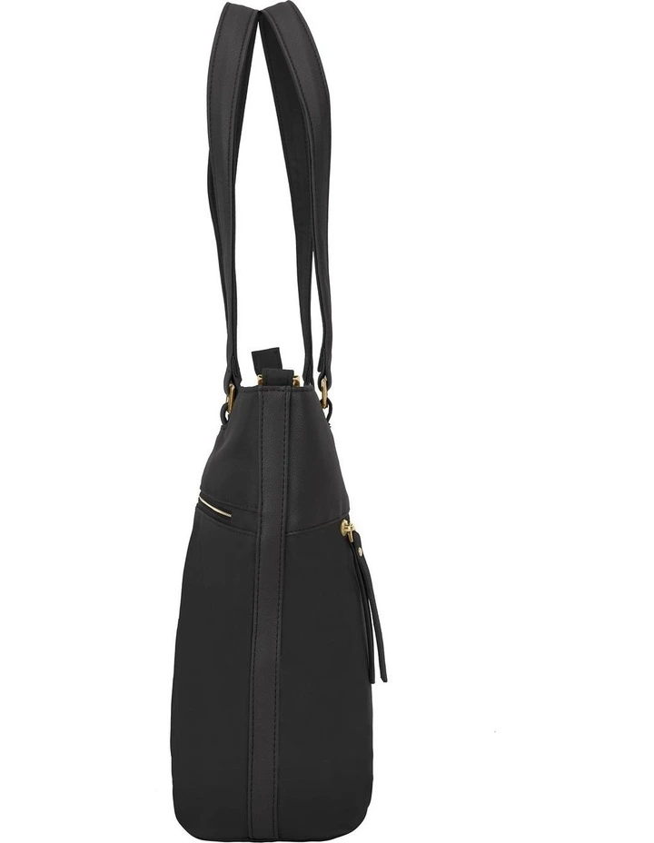 Addison Anti-Theft Tablet Tote in Black image 3