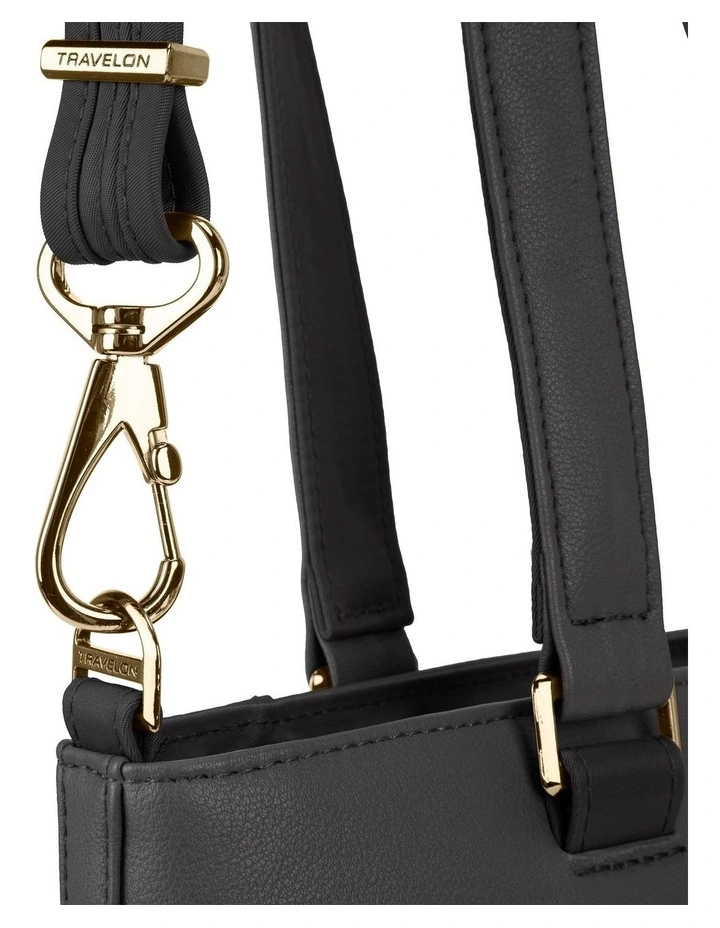 Addison Anti-Theft Tablet Tote in Black image 5