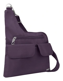 Classic Anti-Theft Crossbody Bag in Purple