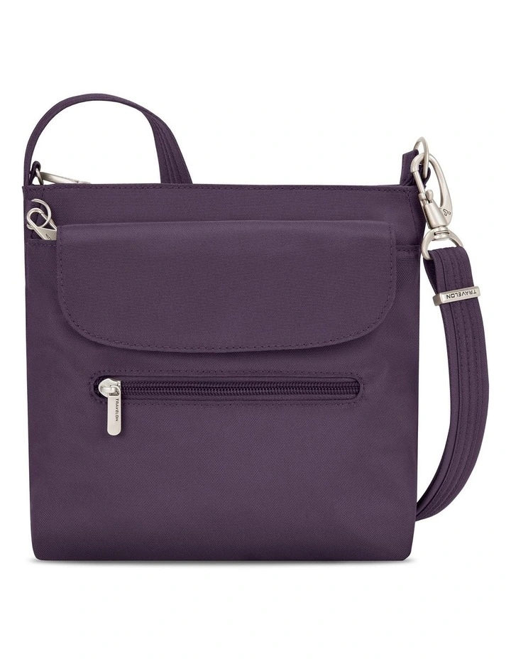 Classic Anti-Theft Mini Shoulder Bag in Purple image 1