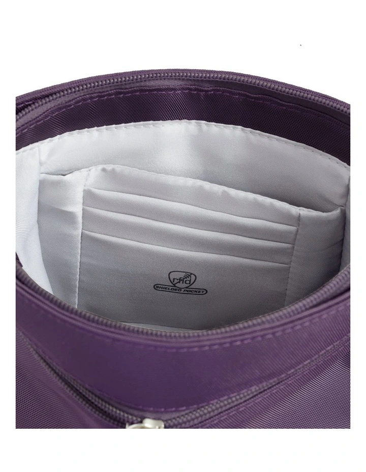 Classic Anti-Theft Mini Shoulder Bag in Purple image 5