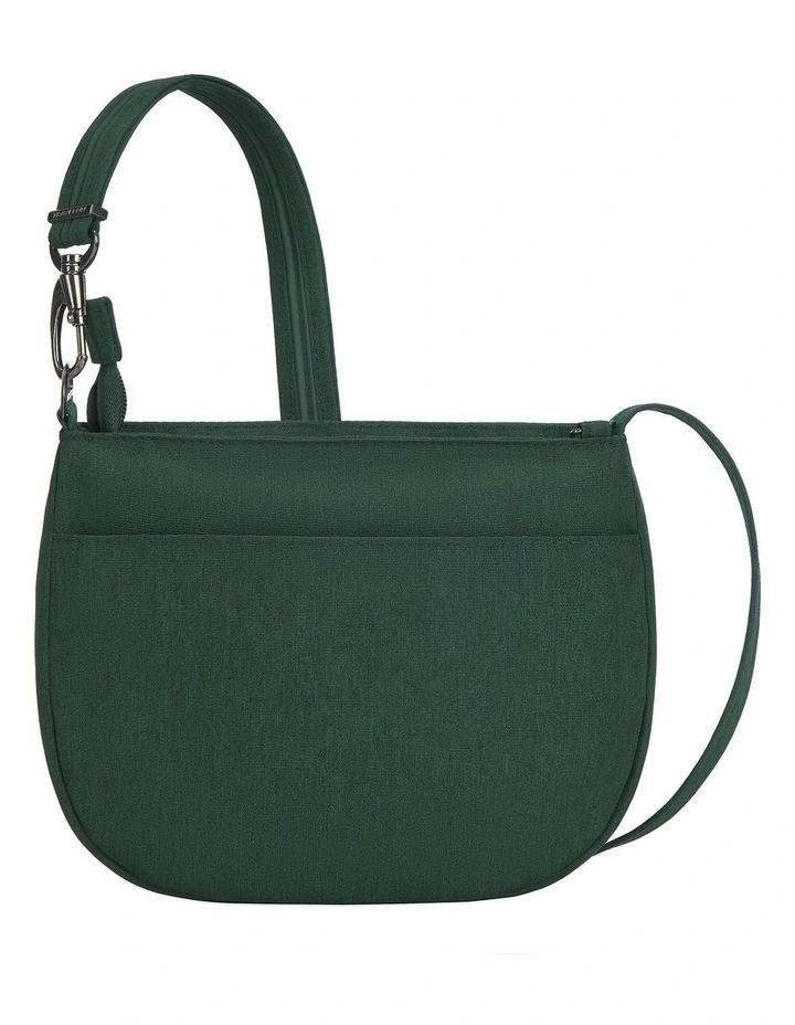 Metro Anti-Theft Saddle Crossbody Bag in Forest Heather image 2
