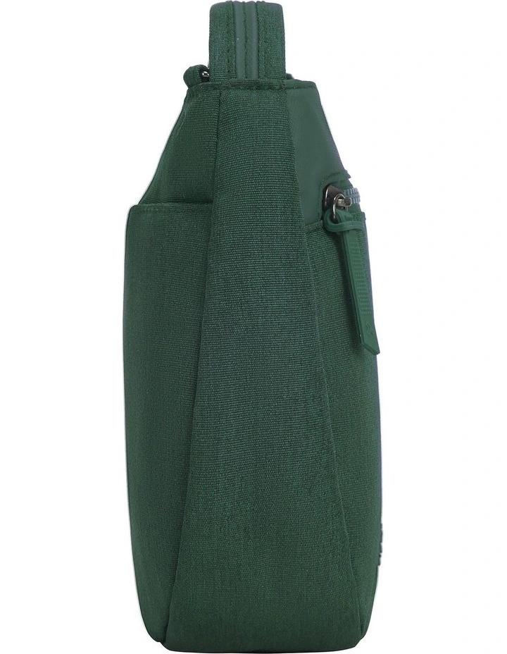 Metro Anti-Theft Saddle Crossbody Bag in Forest Heather image 3