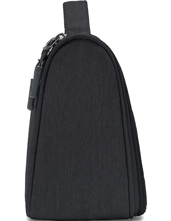 Hanging Toiletry Case in Black image 3