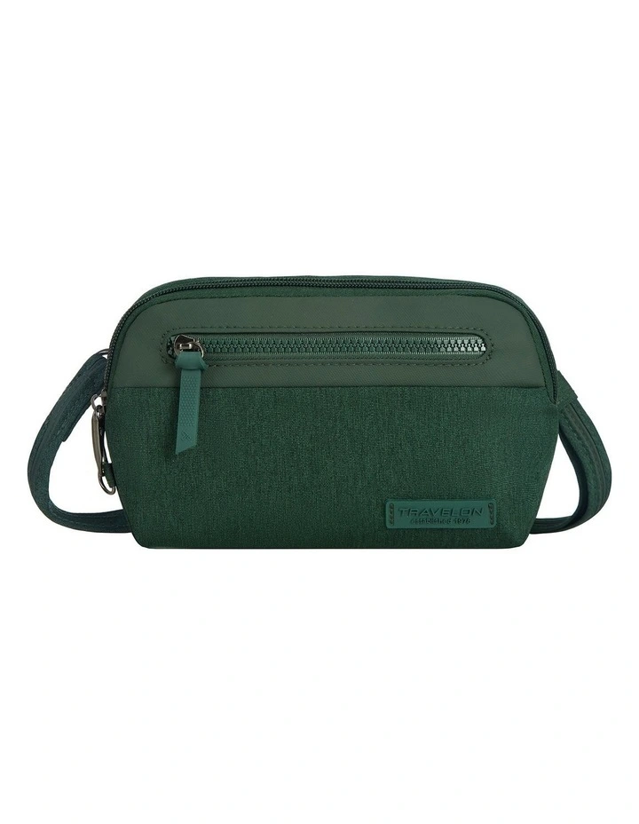 Metro Anti-Theft Convertible Small Crossbody Bag in Forest Heather image 1