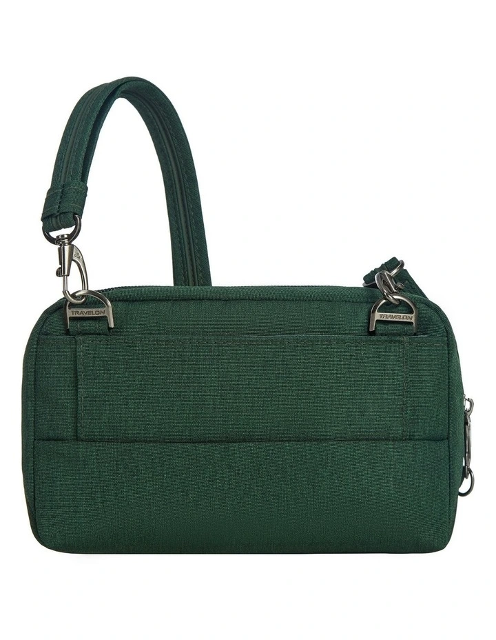 Metro Anti-Theft Convertible Small Crossbody Bag in Forest Heather image 2