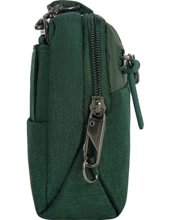 Metro Anti-Theft Convertible Small Crossbody Bag in Forest Heather image 3