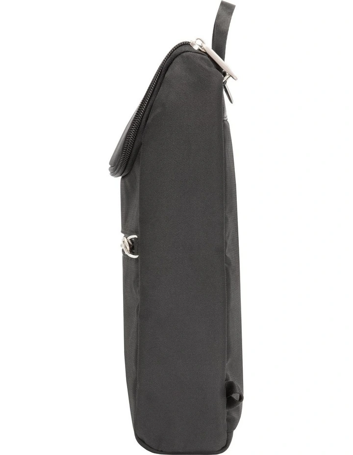 Classic Anti-Theft Small Convertible Tablet Backpack in Black image 3