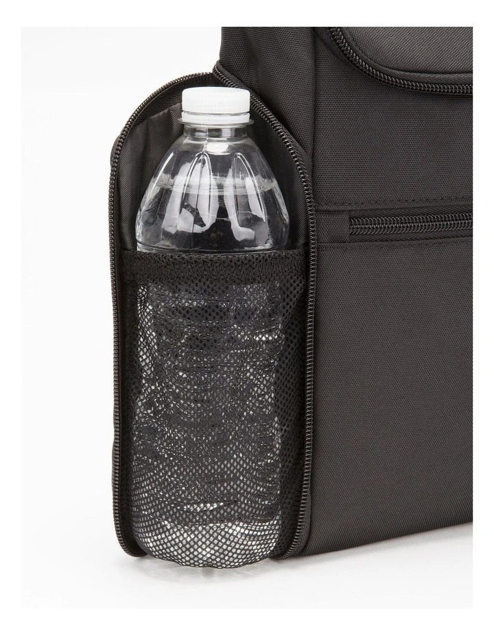 Classic Anti-Theft Small Convertible Tablet Backpack in Black image 5