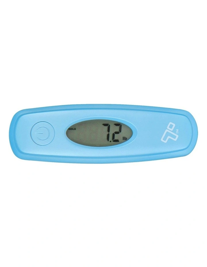 Digital Luggage Scale in Cyan image 2